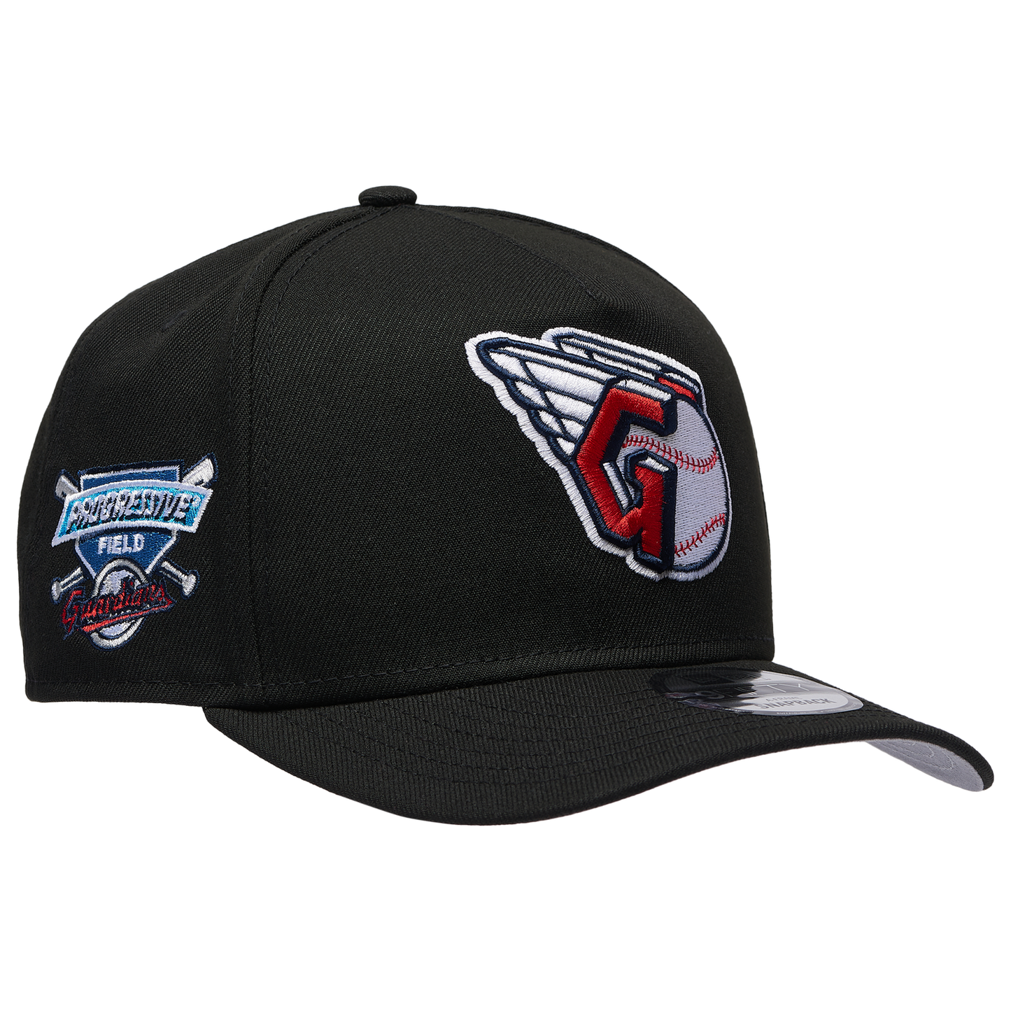 New Era 9FIFTY A-Frame MLB Curve Cap - Men's - Black/Black (71023925)