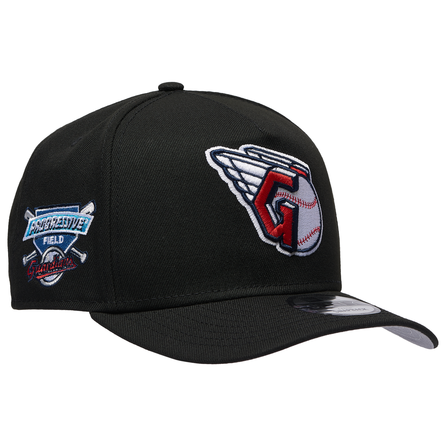New Era 9FIFTY A-Frame MLB Curve Cap - Men's - Black/Black (71023925)