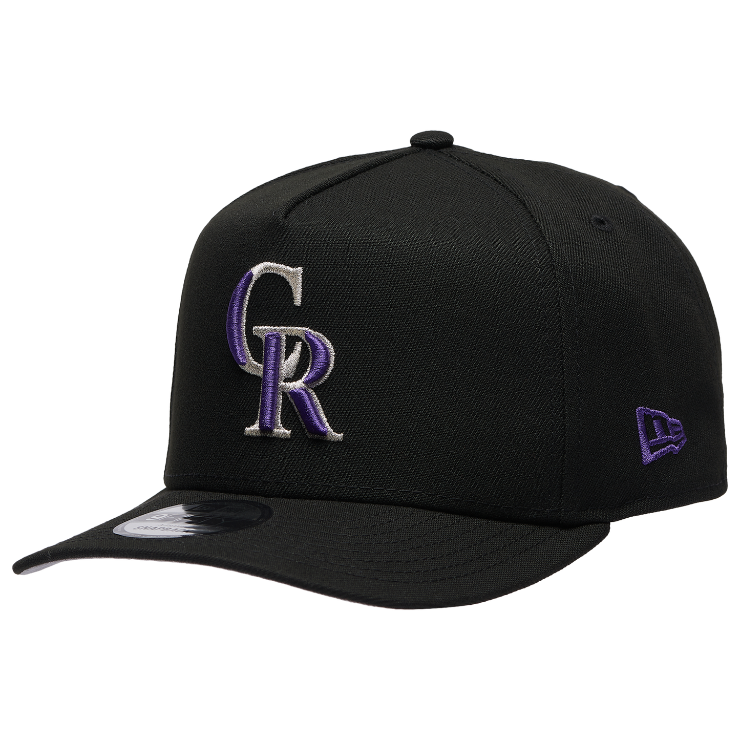 New Era 9FIFTY A-Frame MLB Curve Cap - Men's - Black/Black (71023931)