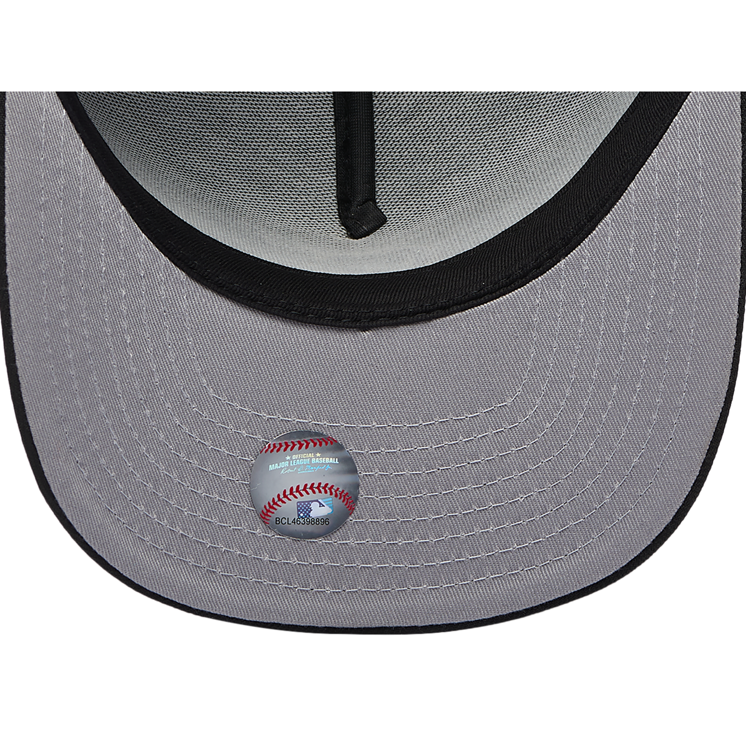 New Era 9FIFTY A-Frame MLB Curve Cap - Men's - Black/Black (71023931)