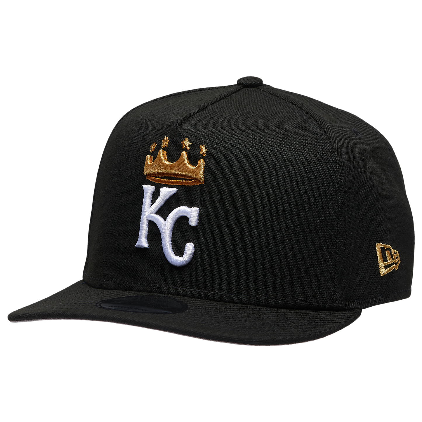 New Era 9FIFTY A-Frame MLB Curve Cap - Men's - Black/Black (71023938)