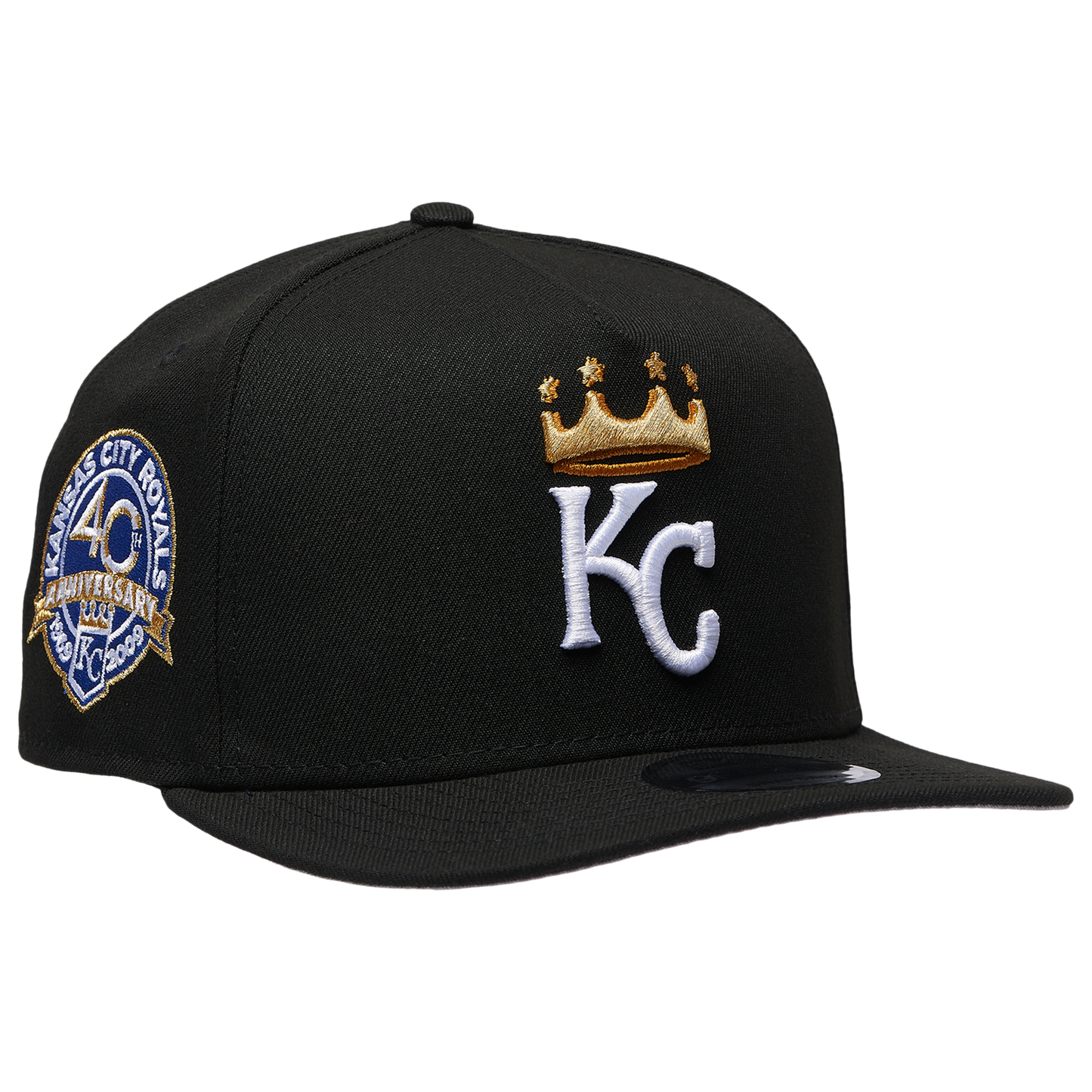 New Era 9FIFTY A-Frame MLB Curve Cap - Men's - Black/Black (71023938)