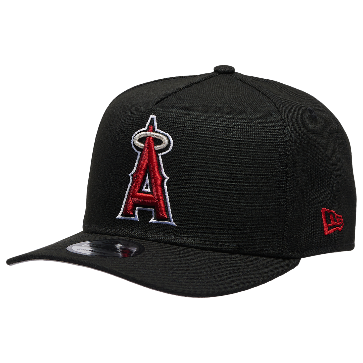 New Era 9FIFTY A-Frame MLB Curve Cap - Men's - Black/Black (71023944)