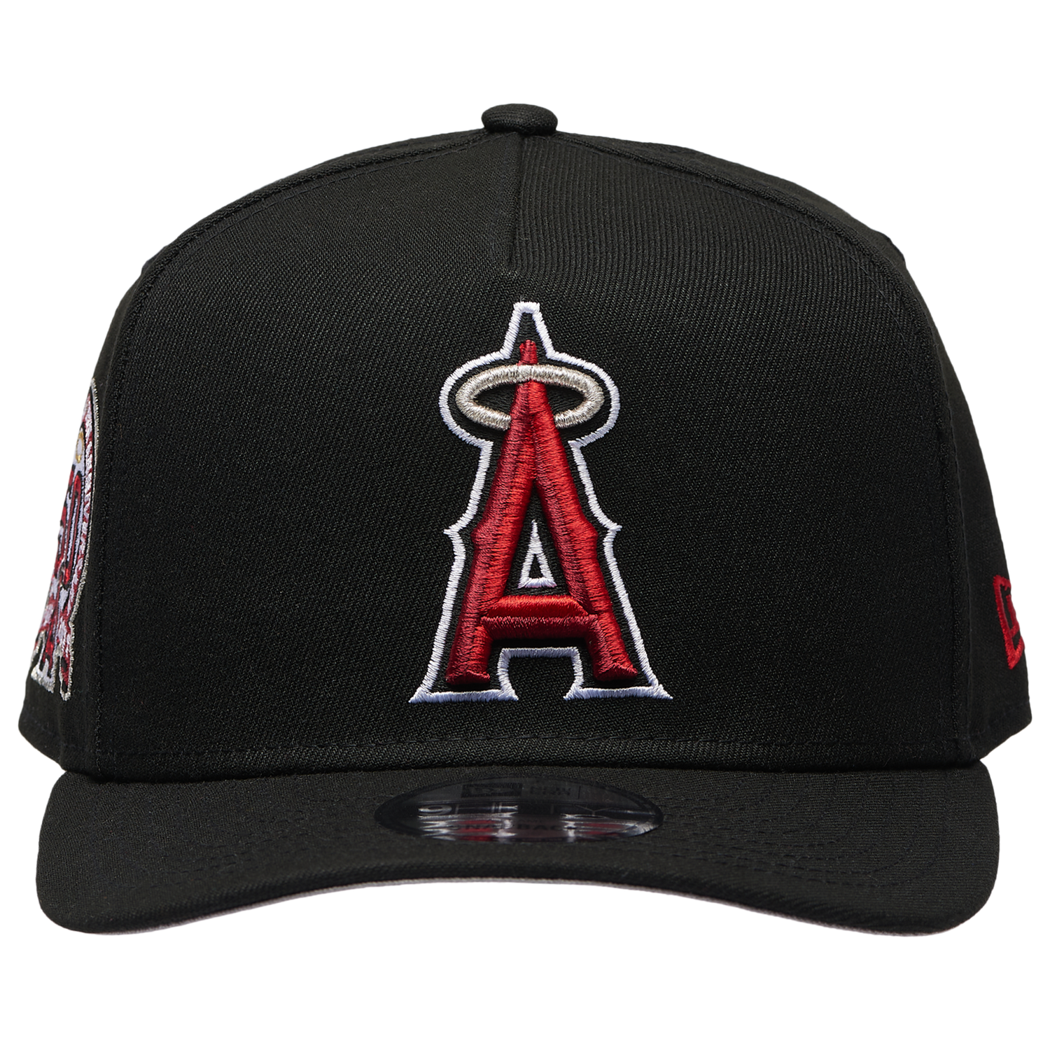New Era 9FIFTY A-Frame MLB Curve Cap - Men's - Black/Black (71023944)