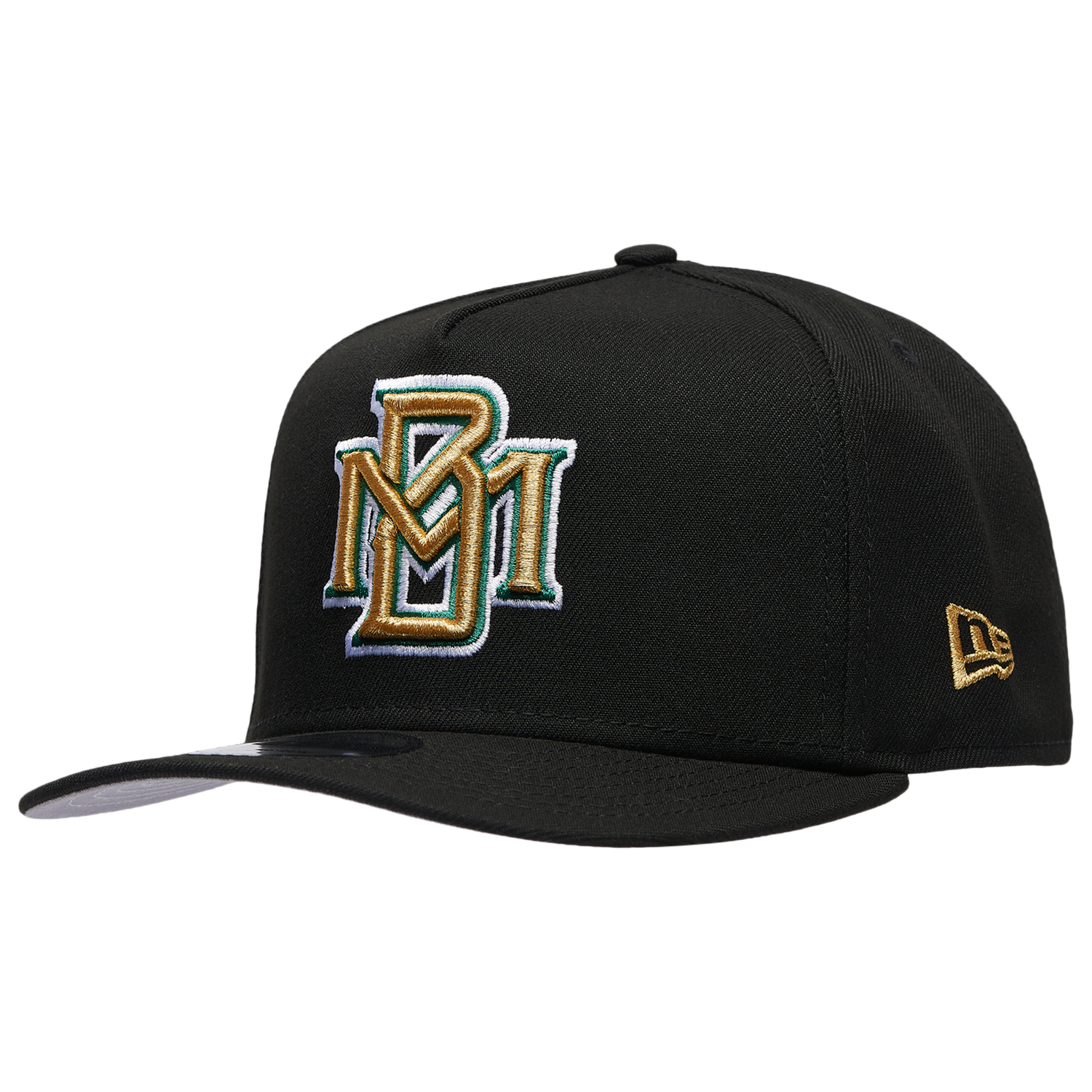 New Era 9FIFTY A-Frame MLB Curve Cap - Men's - Black/Black (71023954)