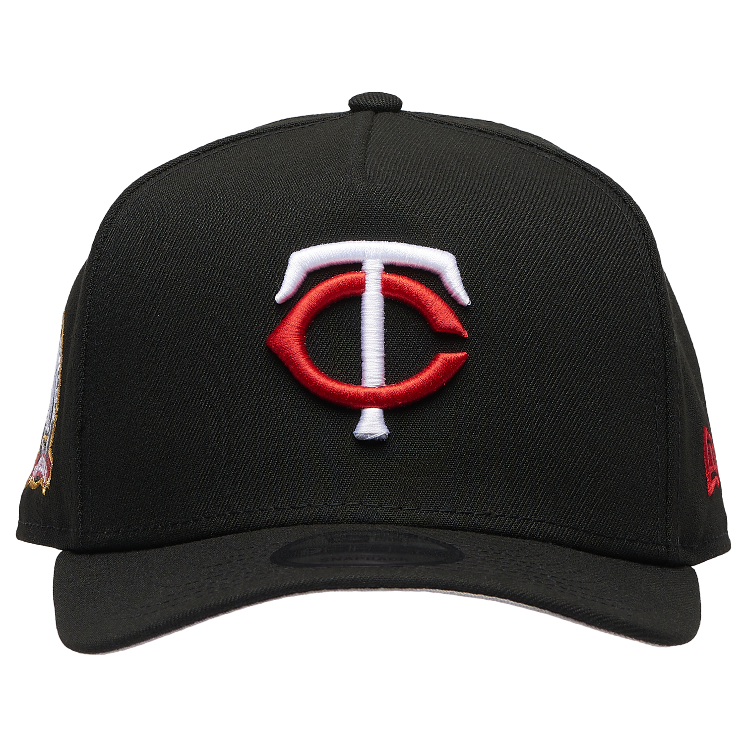 New Era 9FIFTY A-Frame MLB Curve Cap - Men's - Black/Black (71023964)