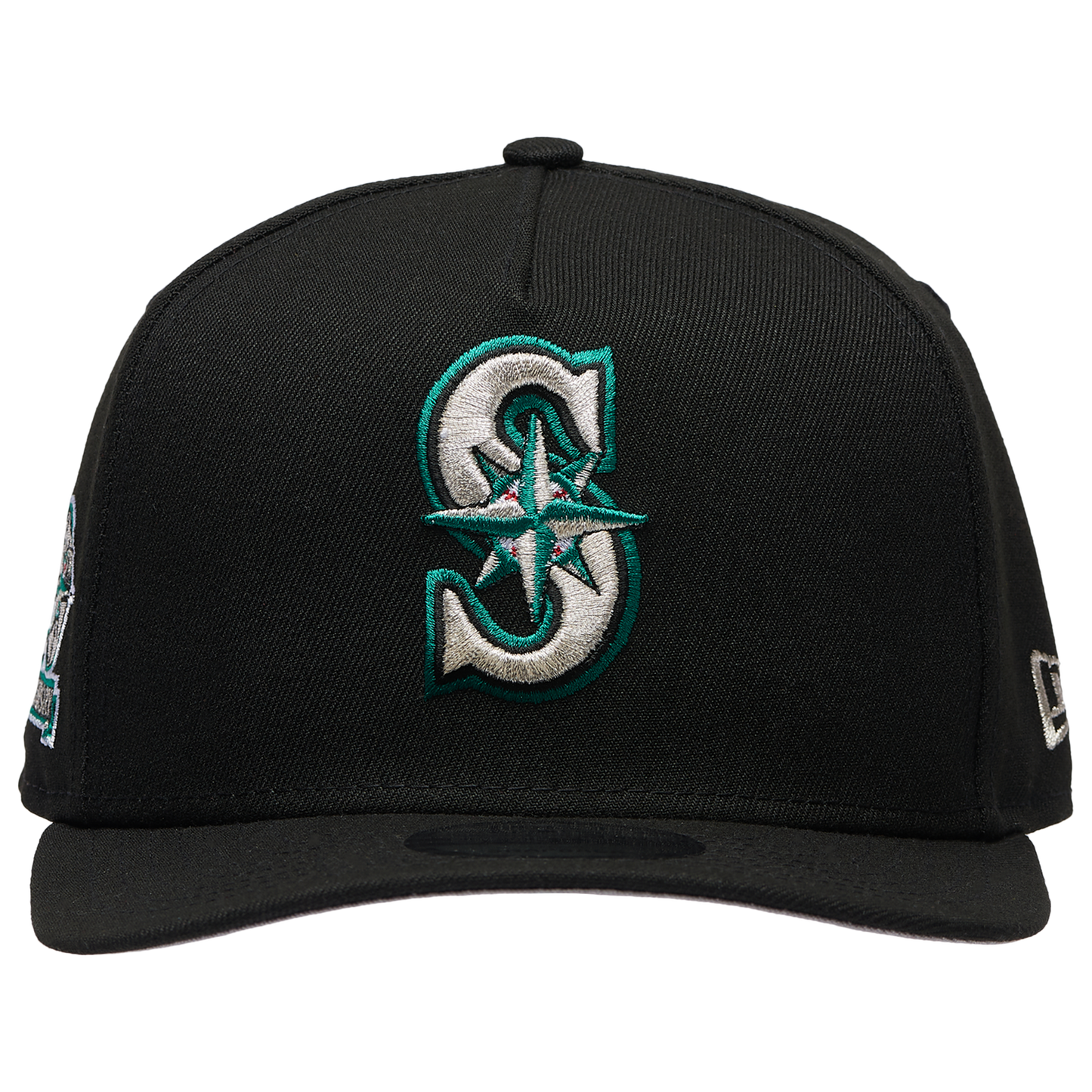 New Era 9FIFTY A-Frame MLB Curve Cap - Men's - Black/Black (71023975)
