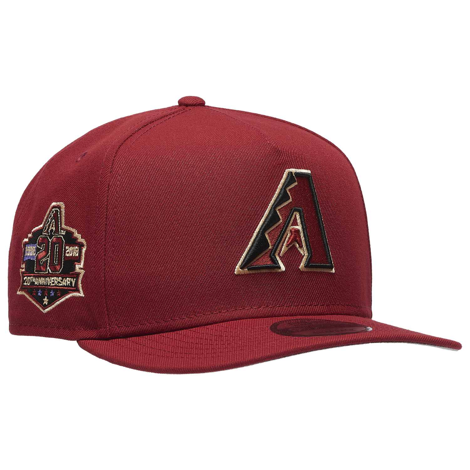 New Era 9FIFTY A-Frame MLB Curve Cap - Men's - Red/Red (71024032)