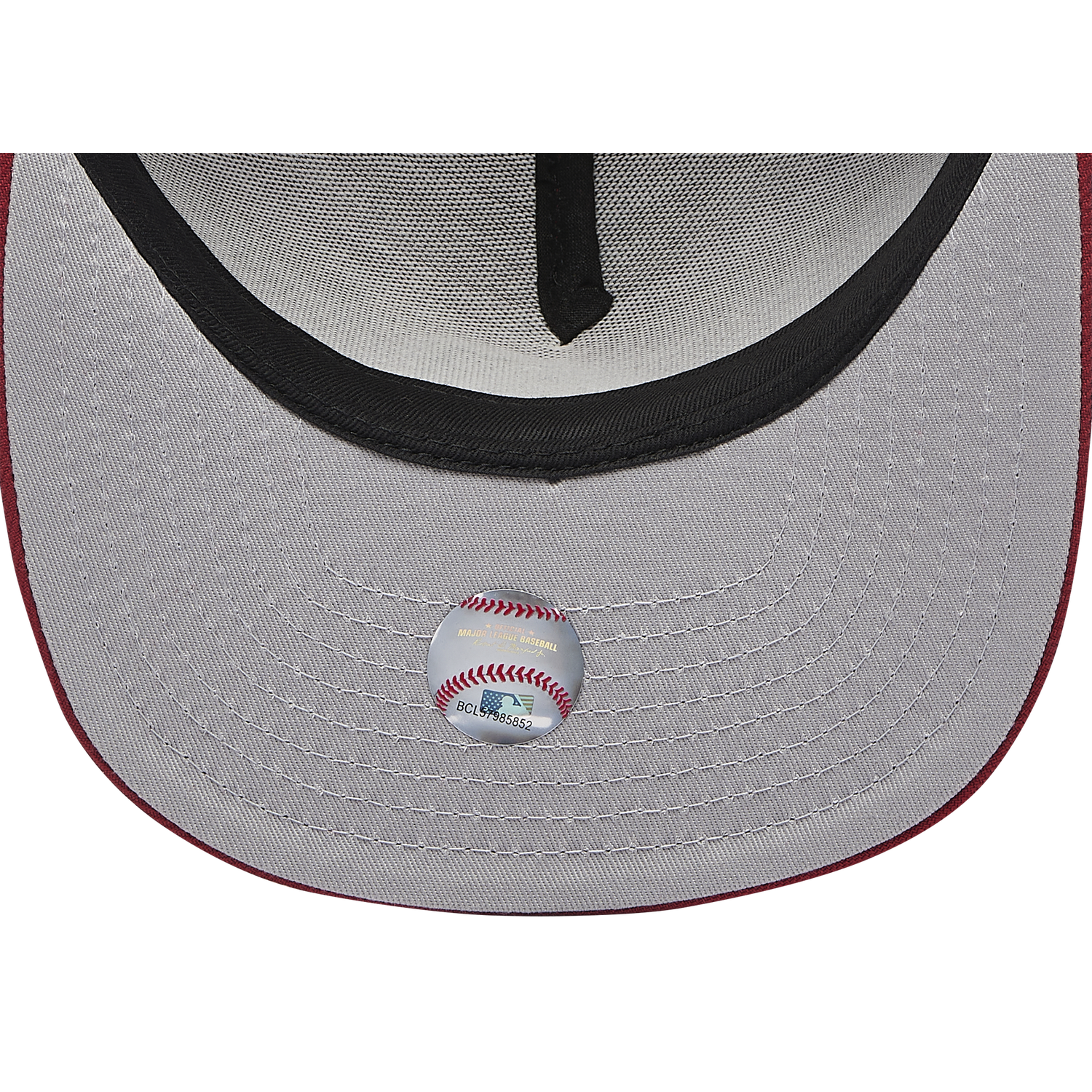 New Era 9FIFTY A-Frame MLB Curve Cap - Men's - Red/Red (71024032)