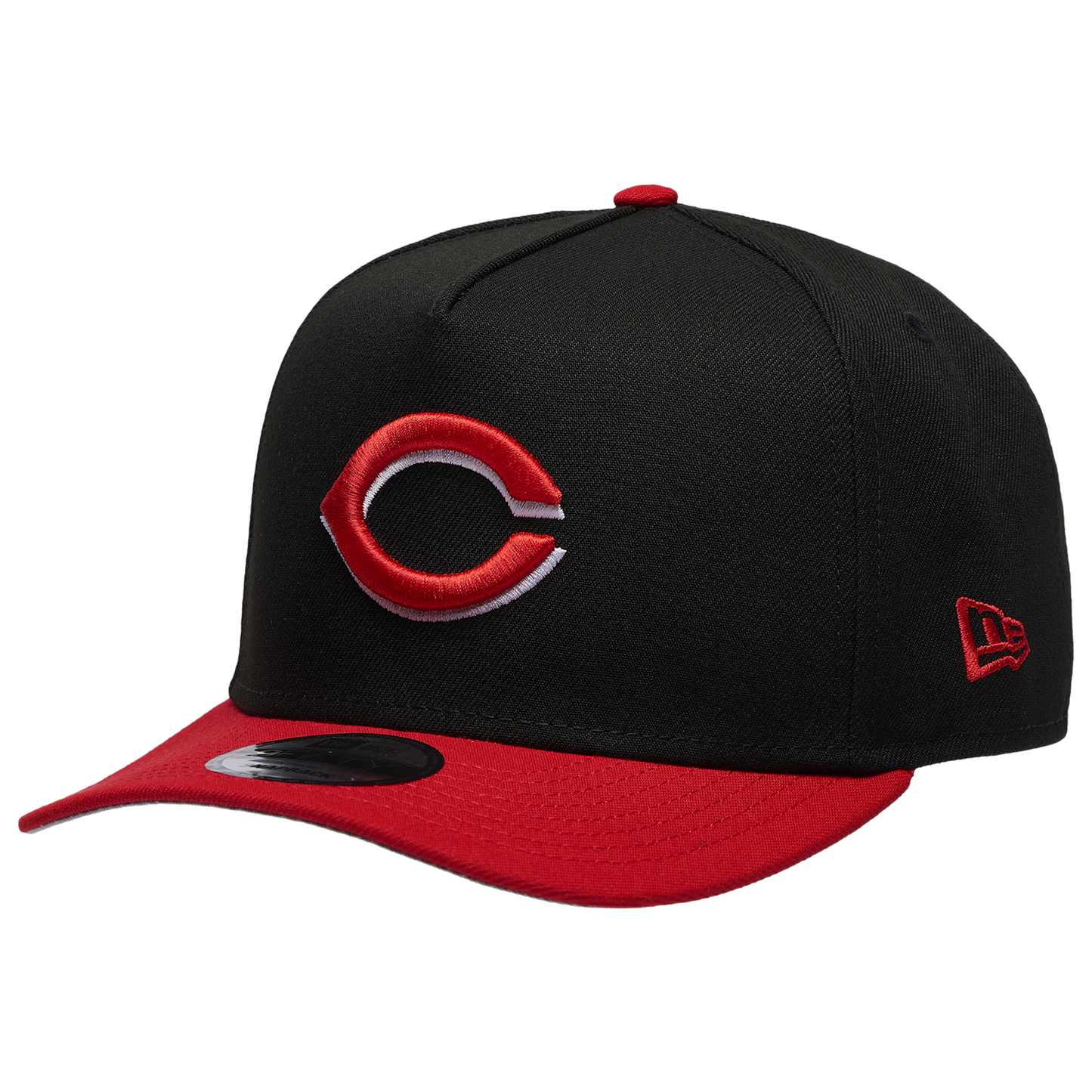 New Era 9FIFTY A-Frame MLB Curve Cap - Men's - Black/Black (71024621)