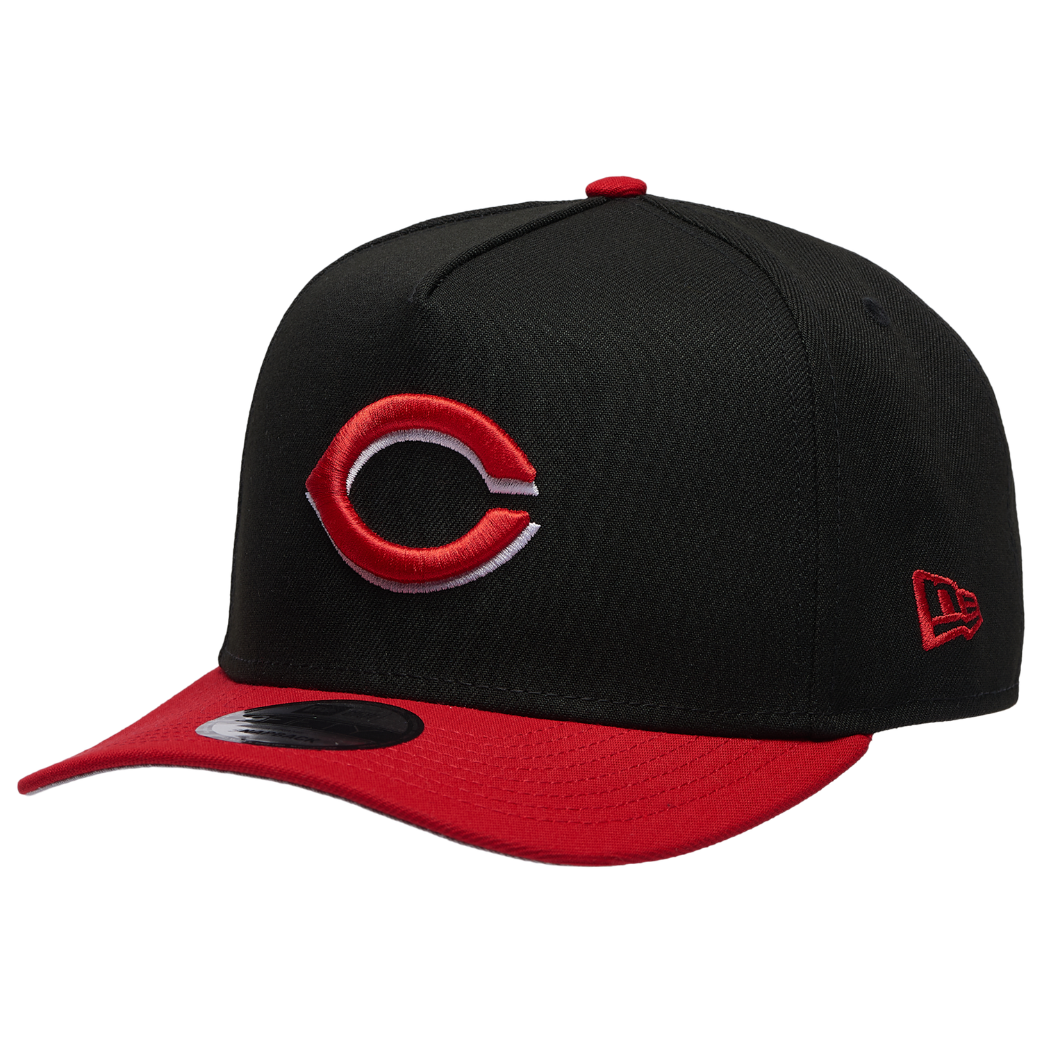 New Era 9FIFTY A-Frame MLB Curve Cap - Men's - Black/Black (71024621)