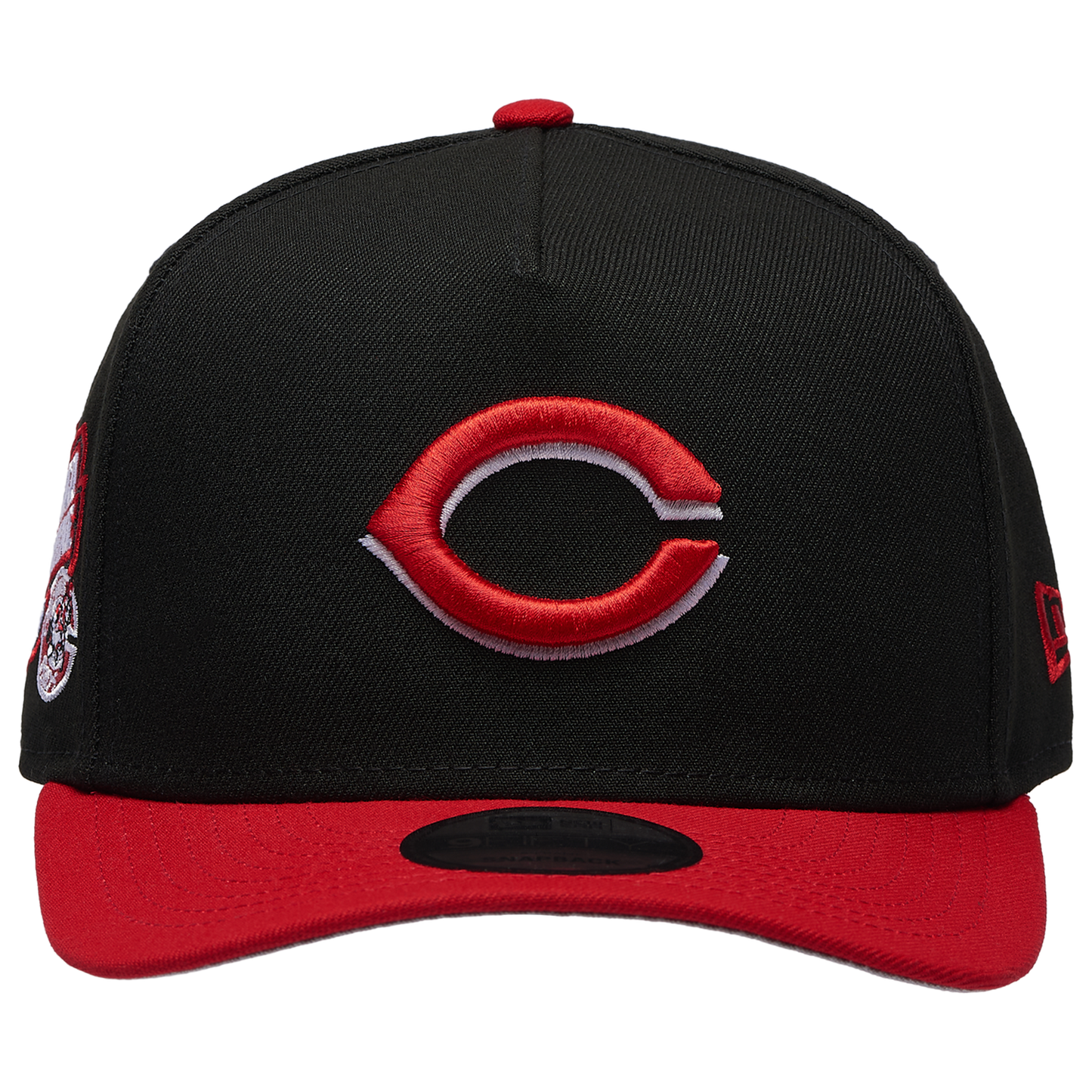 New Era 9FIFTY A-Frame MLB Curve Cap - Men's - Black/Black (71024621)