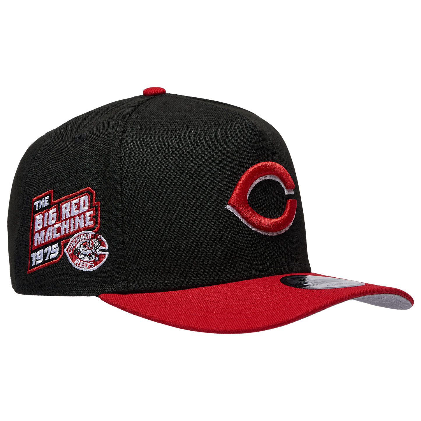 New Era 9FIFTY A-Frame MLB Curve Cap - Men's - Black/Black (71024621)