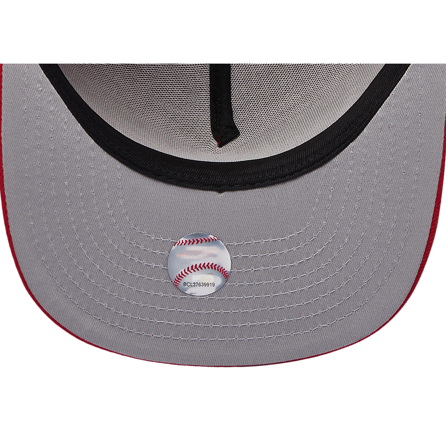 New Era 9FIFTY A-Frame MLB Curve Cap - Men's - Red/Red (71024635)