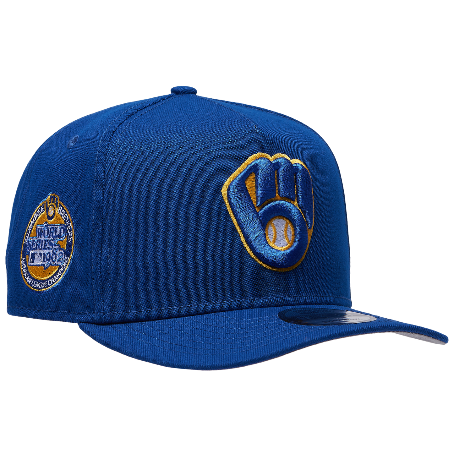 New Era 9FIFTY A-Frame MLB Curve Cap - Men's - Blue/Blue (71024646)