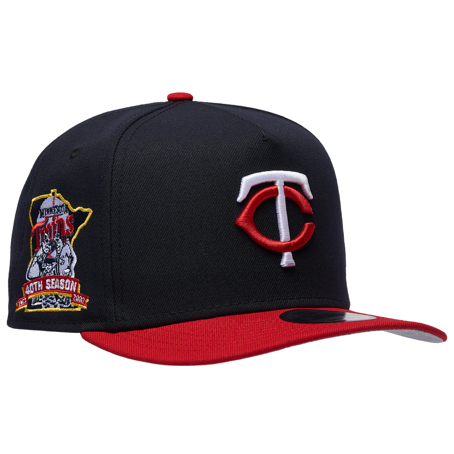 New Era 9FIFTY A-Frame MLB Curve Cap - Men's - Navy/Navy (71024649)