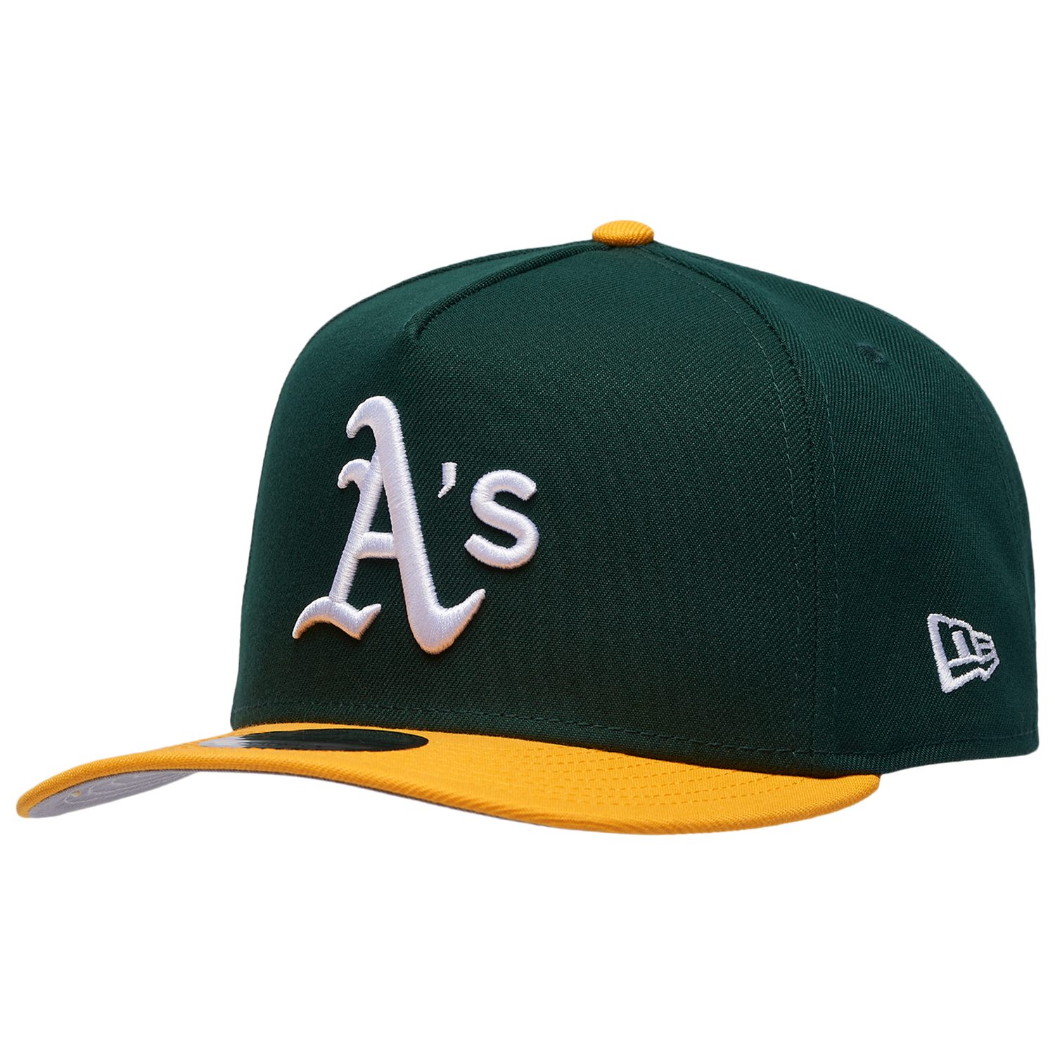 New Era 9FIFTY A-Frame MLB Curve Cap - Men's - Green/Green