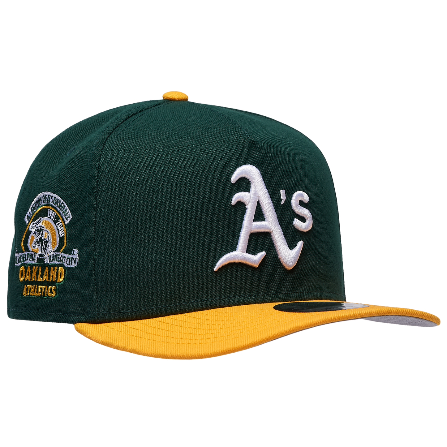 New Era 9FIFTY A-Frame MLB Curve Cap - Men's - Green/Green