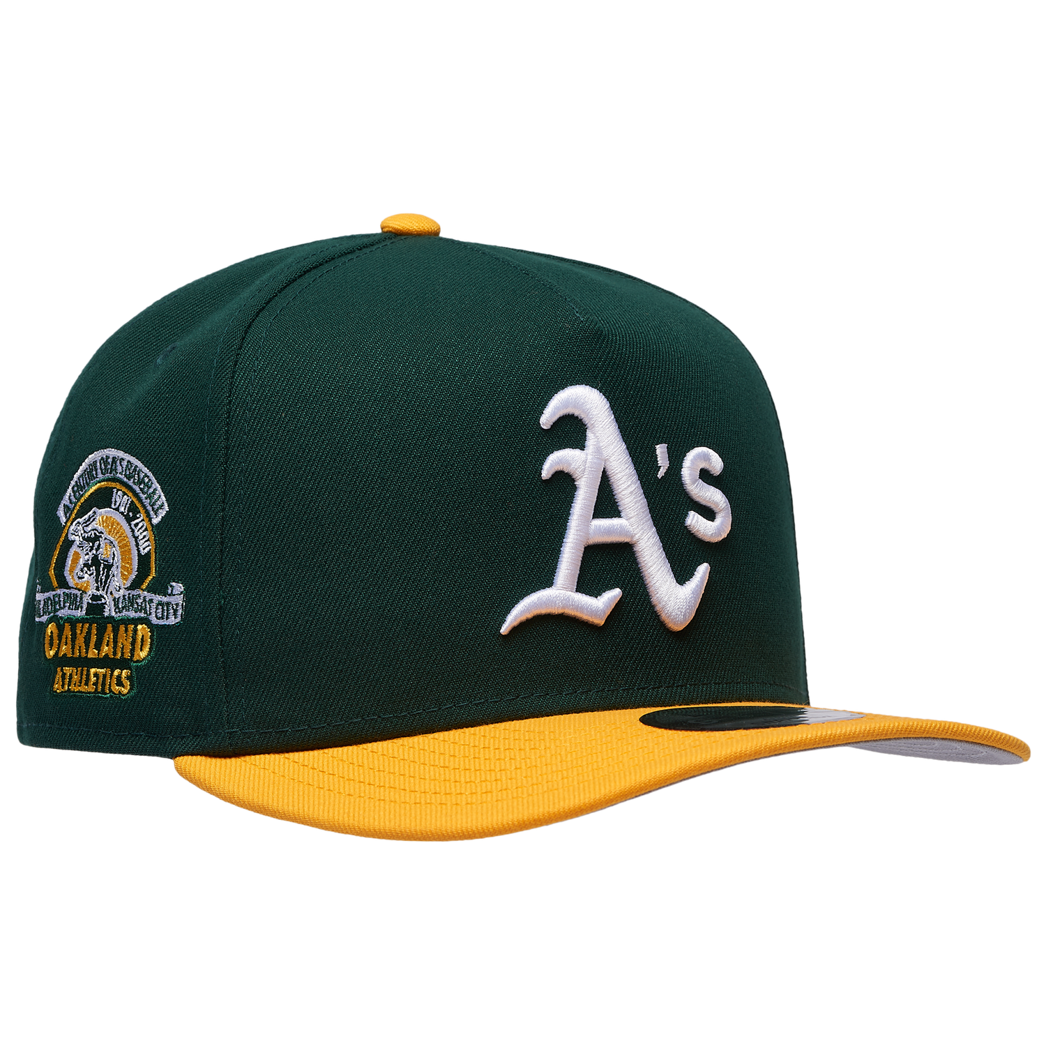 New Era 9FIFTY A-Frame MLB Curve Cap - Men's - Green/Green