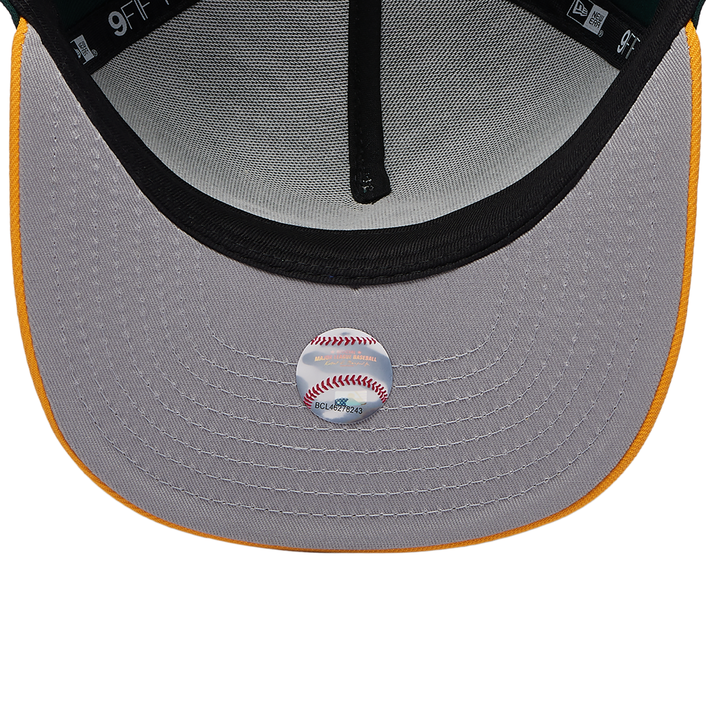 New Era 9FIFTY A-Frame MLB Curve Cap - Men's - Green/Green