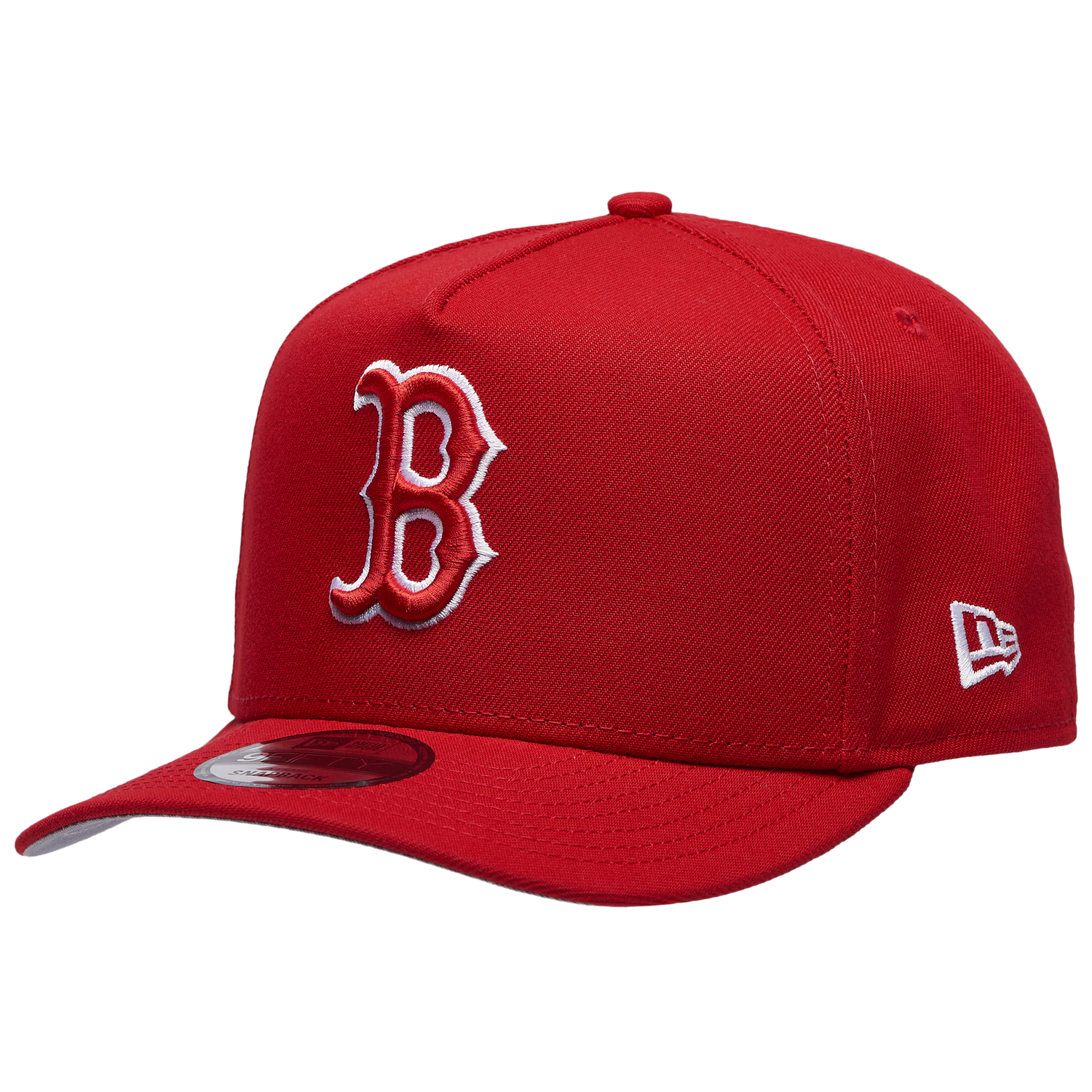 New Era 9FIFTY A-Frame MLB Curve Cap - Men's - Red/Red (71024705)