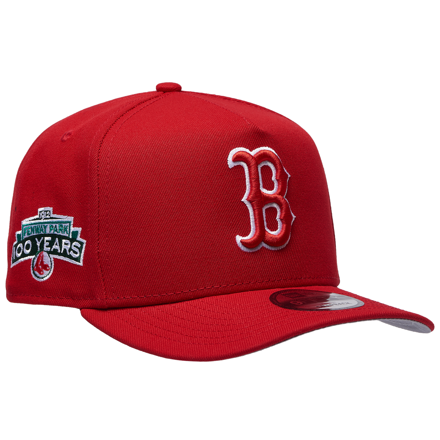 New Era 9FIFTY A-Frame MLB Curve Cap - Men's - Red/Red (71024705)