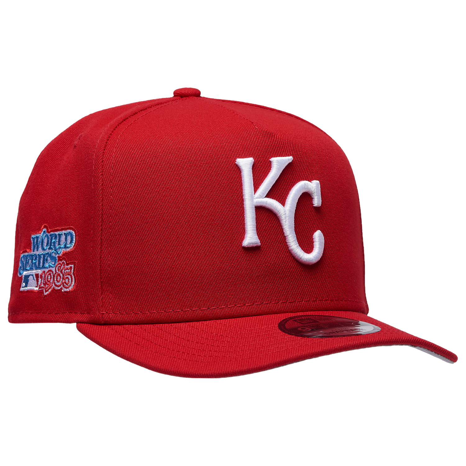 New Era 9FIFTY A-Frame MLB Curve Cap - Men's - Red/Red (71024717)