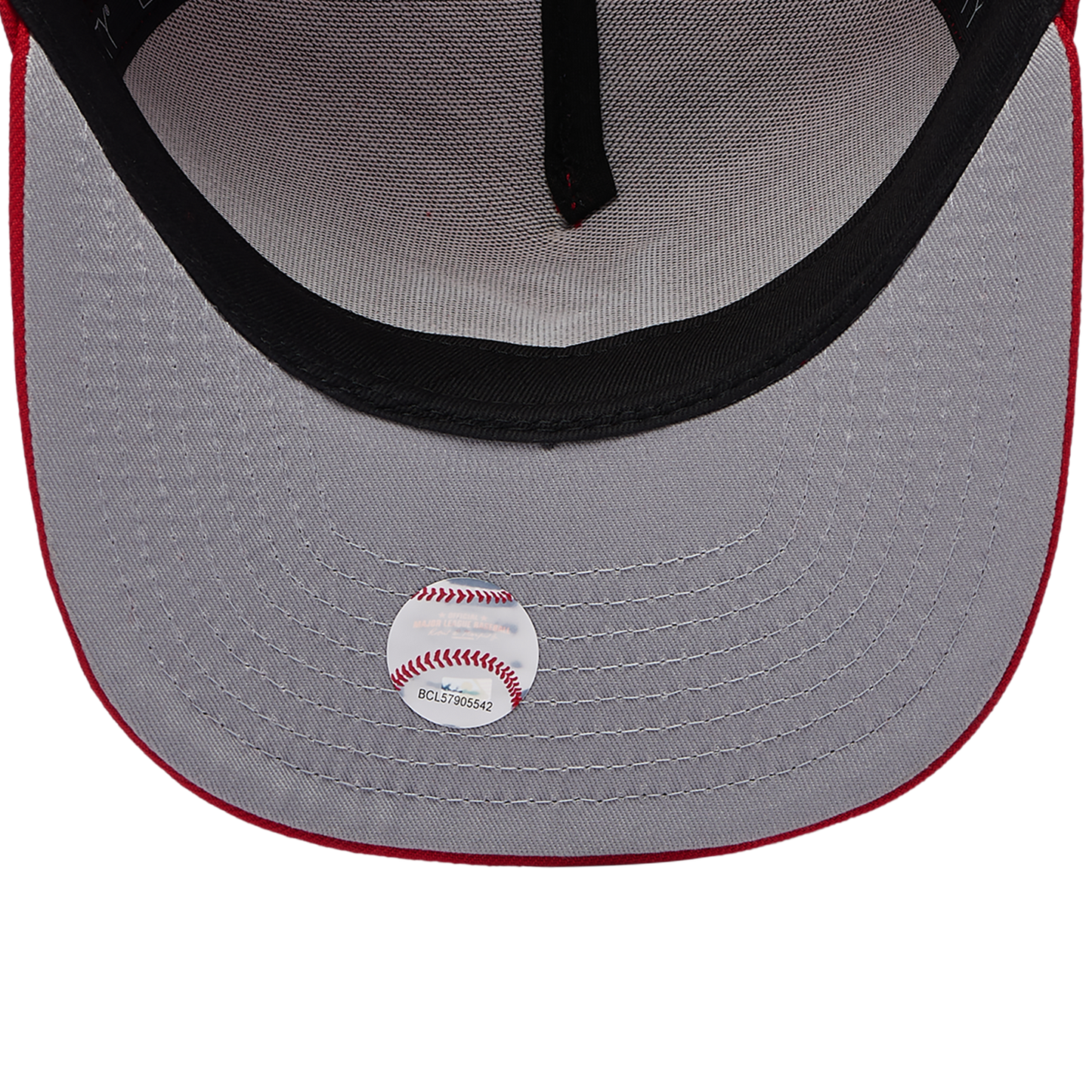 New Era 9FIFTY A-Frame MLB Curve Cap - Men's - Red/Red (71024717)