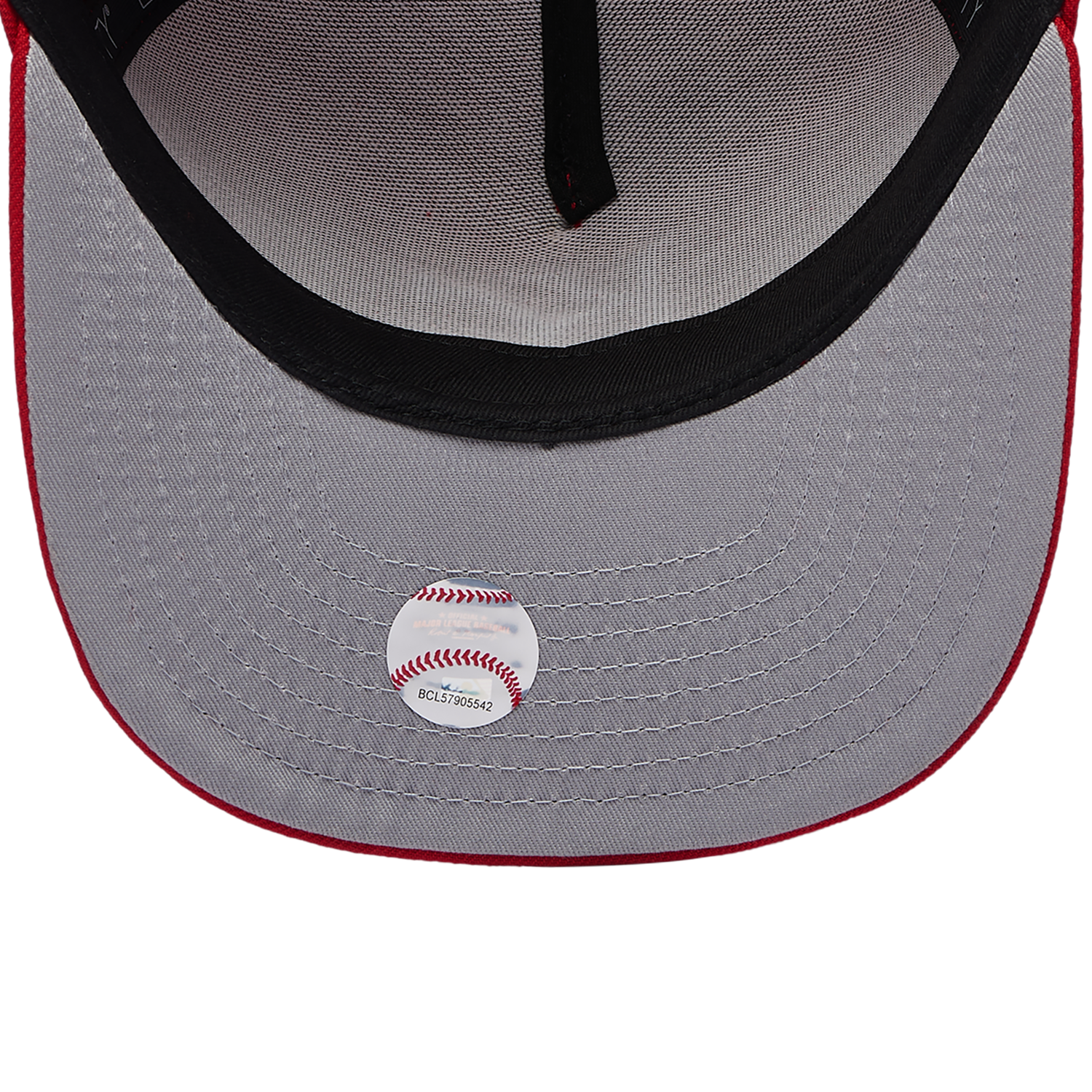 New Era 9FIFTY A-Frame MLB Curve Cap - Men's - Red/Red (71024717)