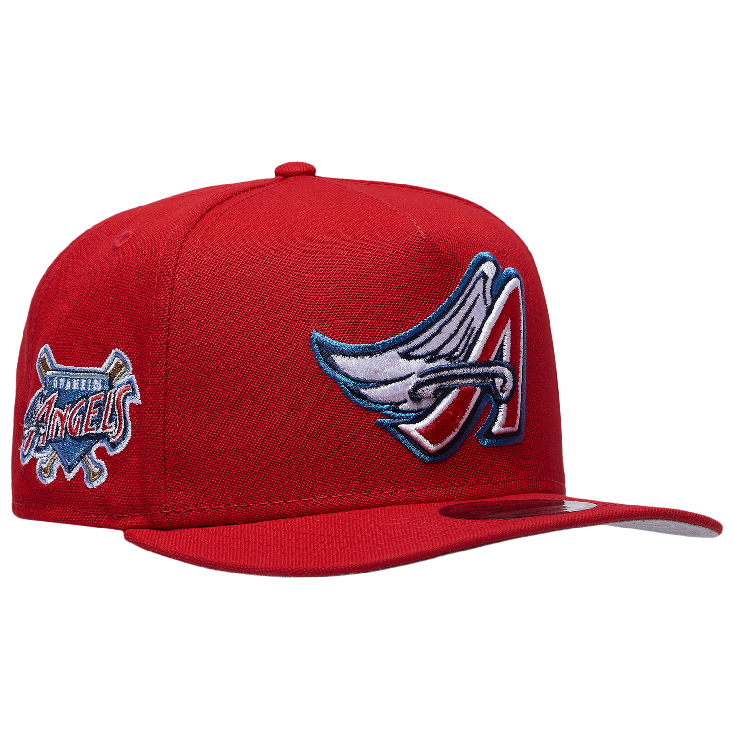 New Era 9FIFTY A-Frame MLB Curve Cap - Men's - Red/Red (71024722)