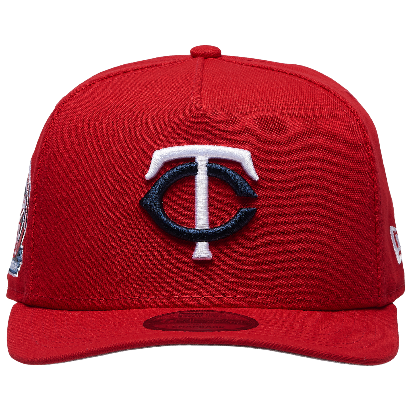New Era 9FIFTY A-Frame MLB Curve Cap - Men's - Red/Red (71024741)