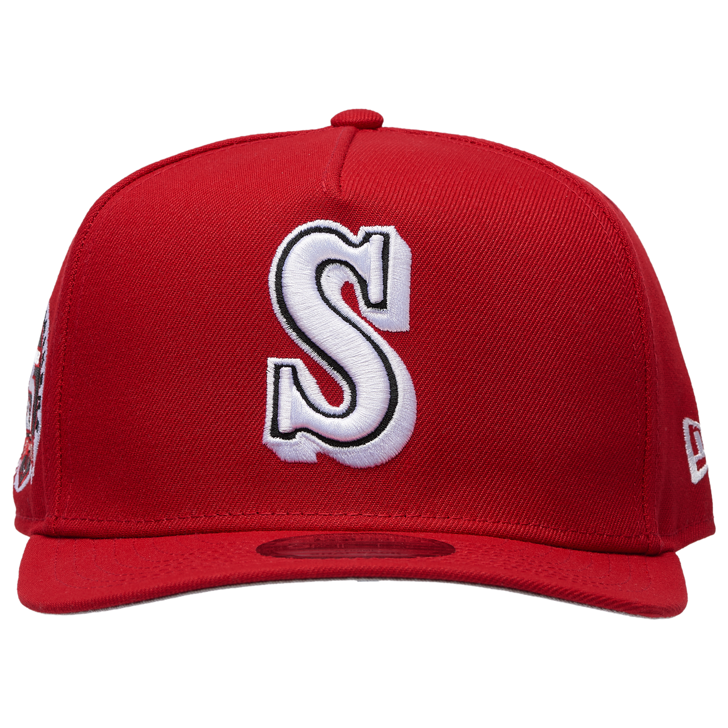 New Era 9FIFTY A-Frame MLB Curve Cap - Men's - Red/Red (71024748)