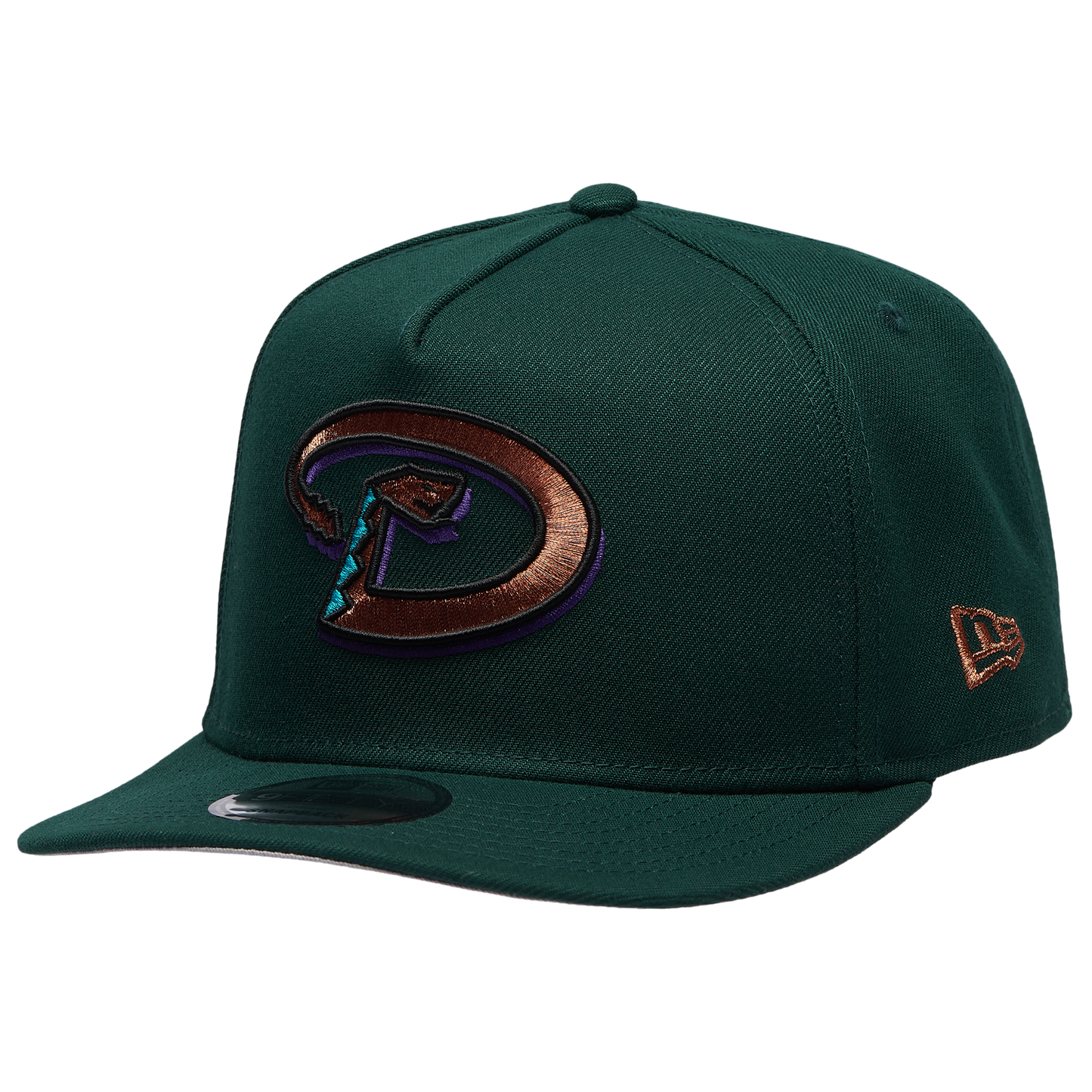 New Era 9FIFTY A-Frame MLB Curve Cap - Men's - Green/Green (71024769)