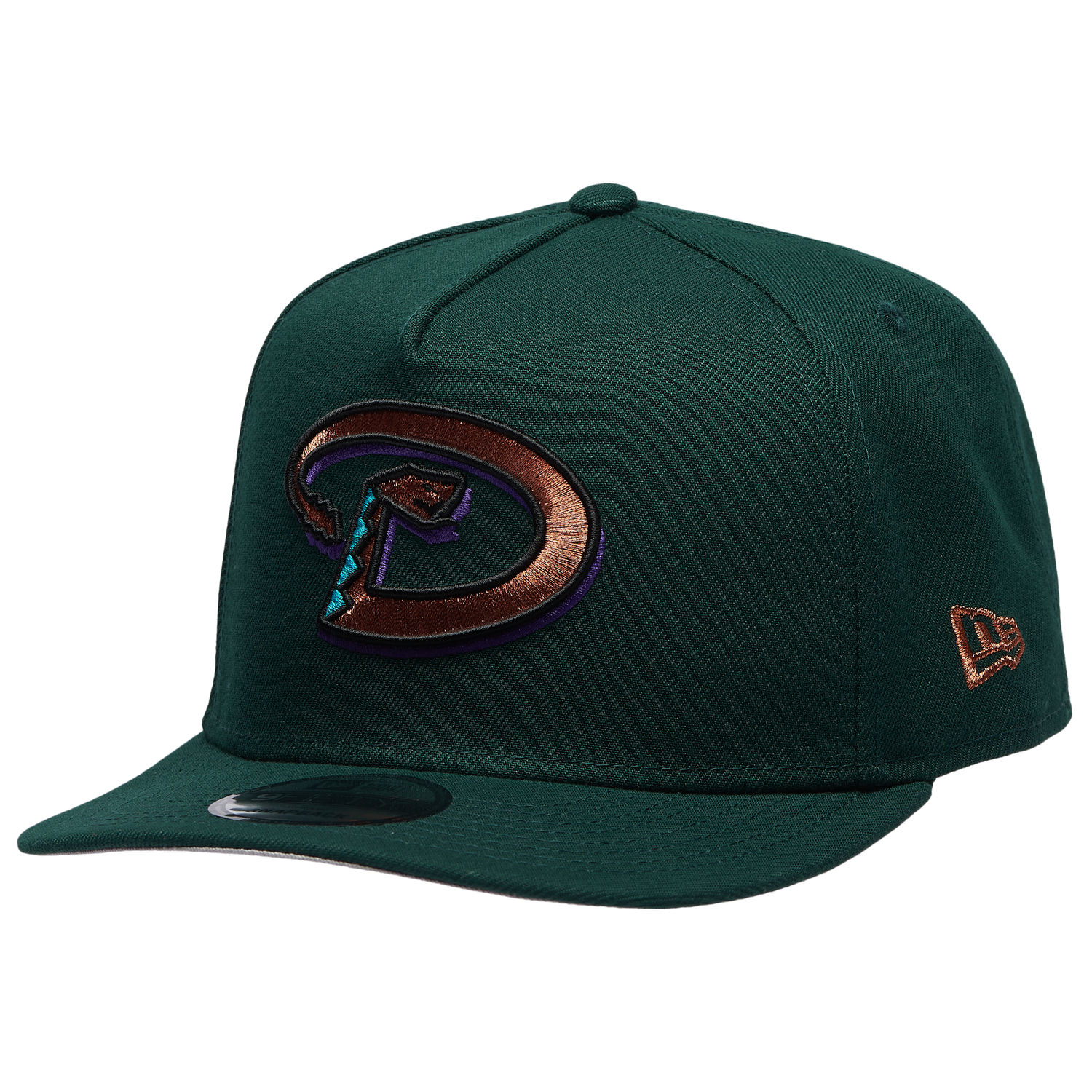 New Era 9FIFTY A-Frame MLB Curve Cap - Men's - Green/Green (71024769)