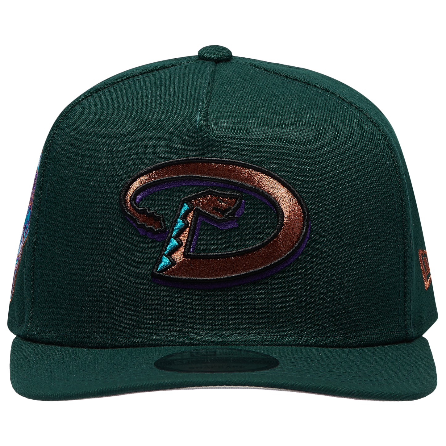 New Era 9FIFTY A-Frame MLB Curve Cap - Men's - Green/Green (71024769)