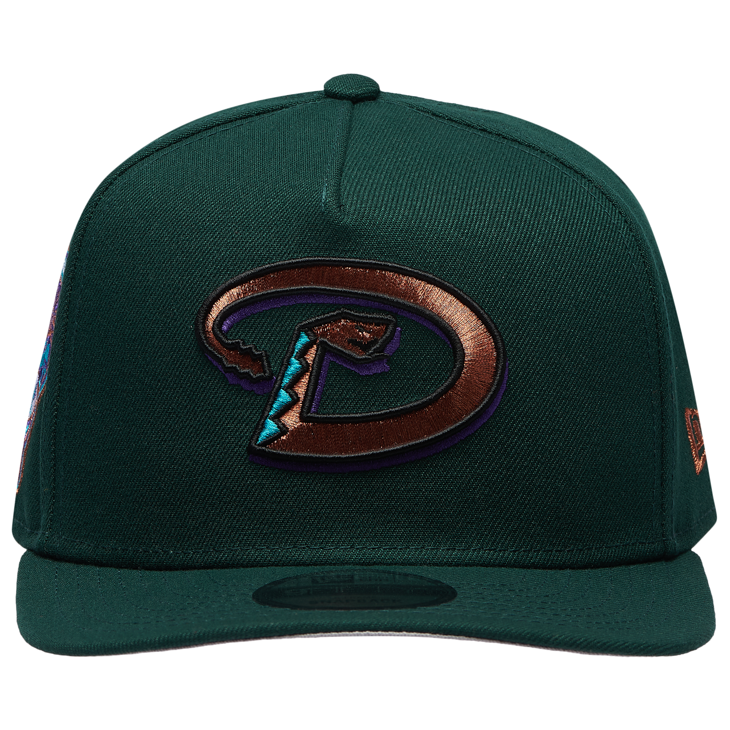 New Era 9FIFTY A-Frame MLB Curve Cap - Men's - Green/Green (71024769)