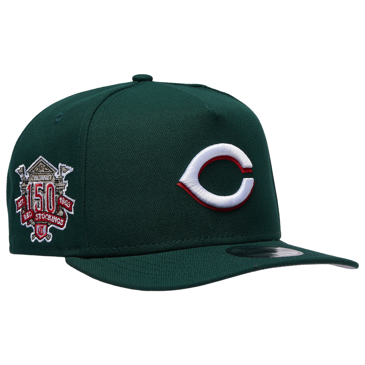 New Era 9FIFTY A-Frame MLB Curve Cap - Men's - Green/Green (71024778)