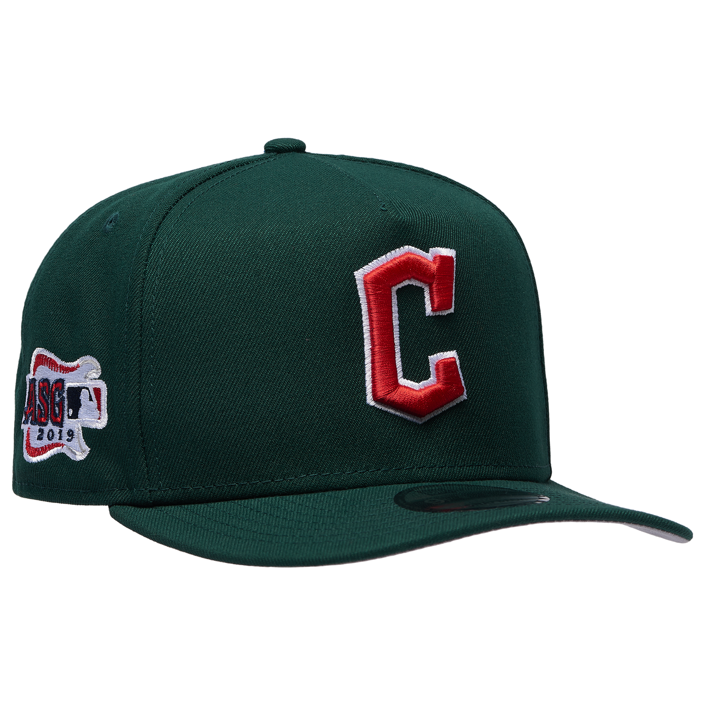 New Era 9FIFTY A-Frame MLB Curve Cap - Men's - Green/Green (71024781)