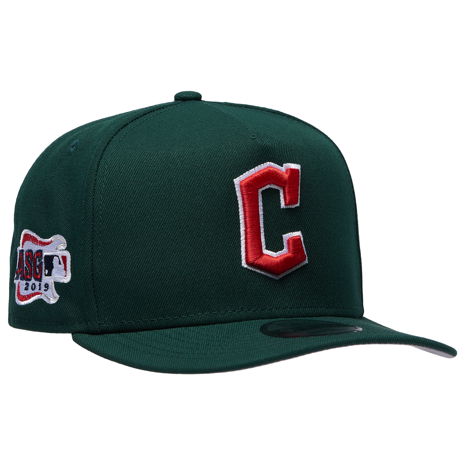 New Era 9FIFTY A-Frame MLB Curve Cap - Men's - Green/Green (71024781)