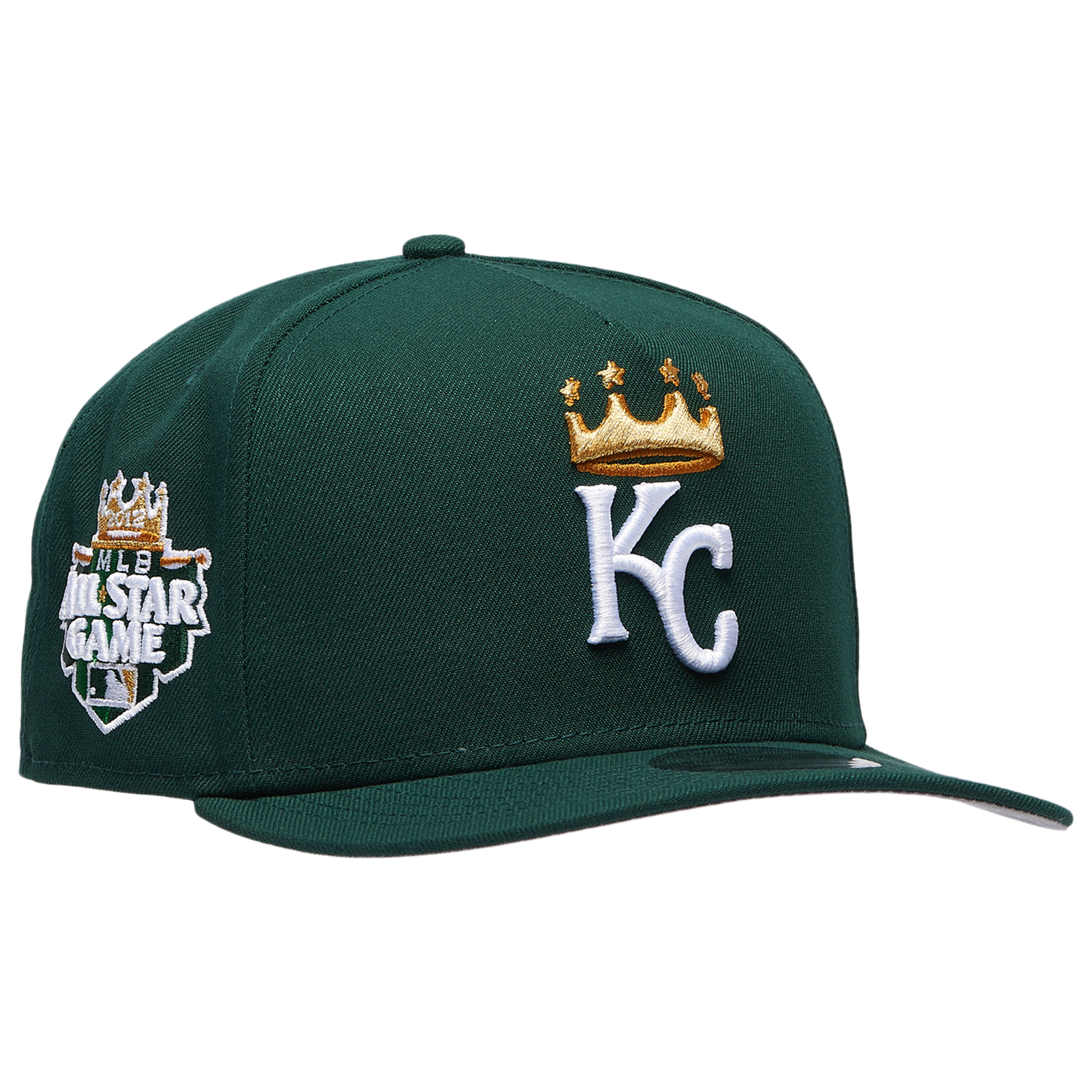 New Era 9FIFTY A-Frame MLB Curve Cap - Men's - Green/Green (71024782)
