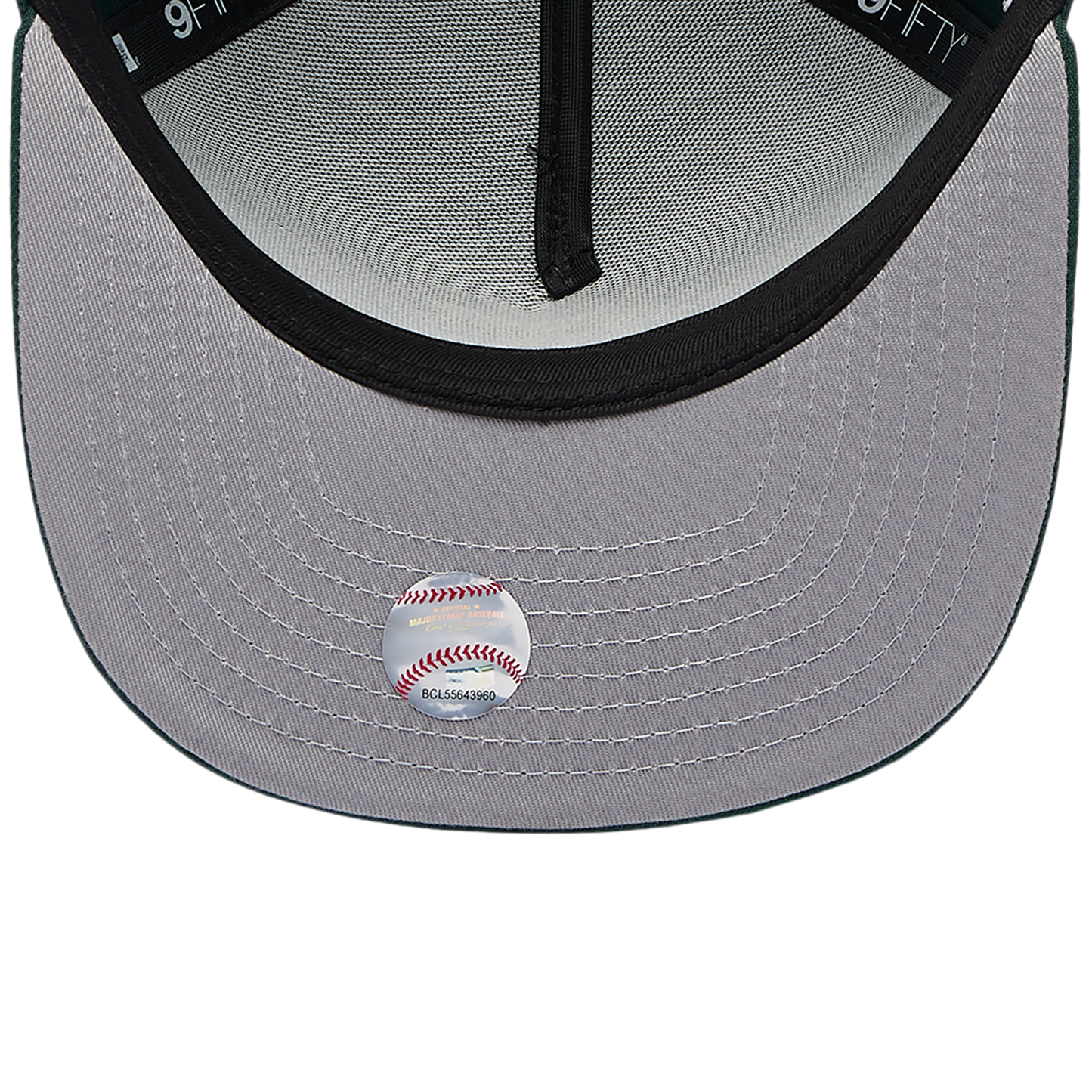 New Era 9FIFTY A-Frame MLB Curve Cap - Men's - Green/Green (71024782)