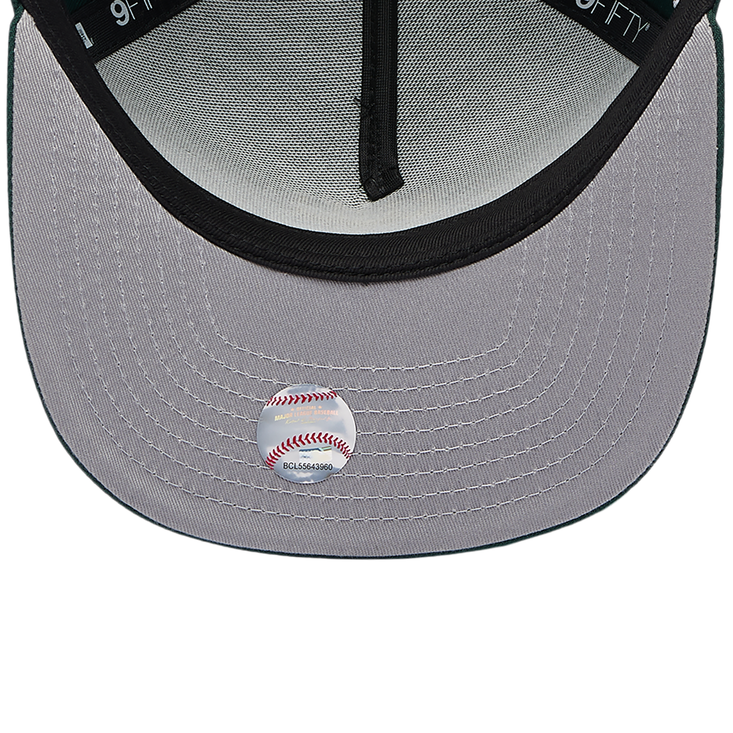 New Era 9FIFTY A-Frame MLB Curve Cap - Men's - Green/Green (71024782)