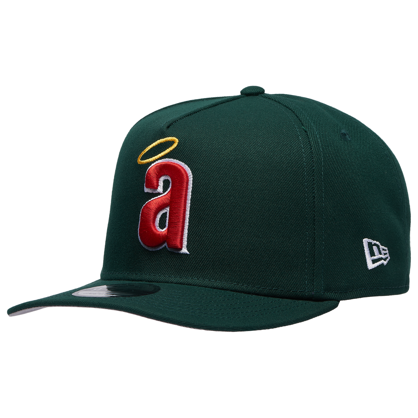 New Era 9FIFTY A-Frame MLB Curve Cap - Men's - Green/Green (71024783)