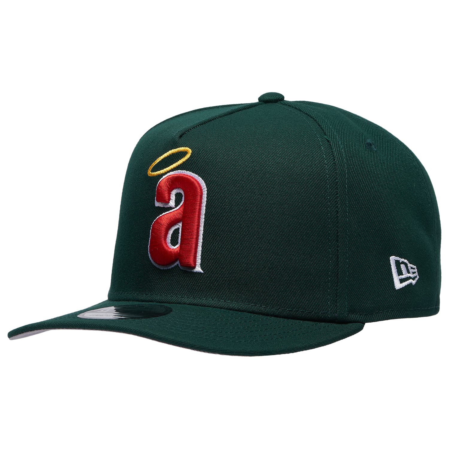 New Era 9FIFTY A-Frame MLB Curve Cap - Men's - Green/Green (71024783)