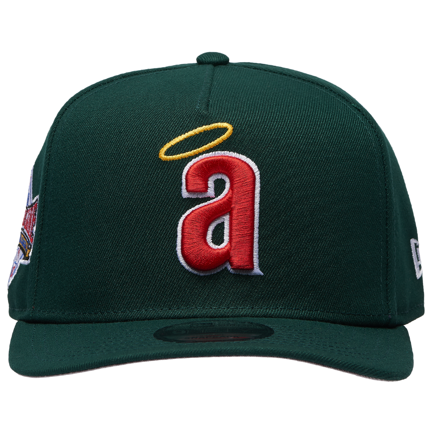 New Era 9FIFTY A-Frame MLB Curve Cap - Men's - Green/Green (71024783)