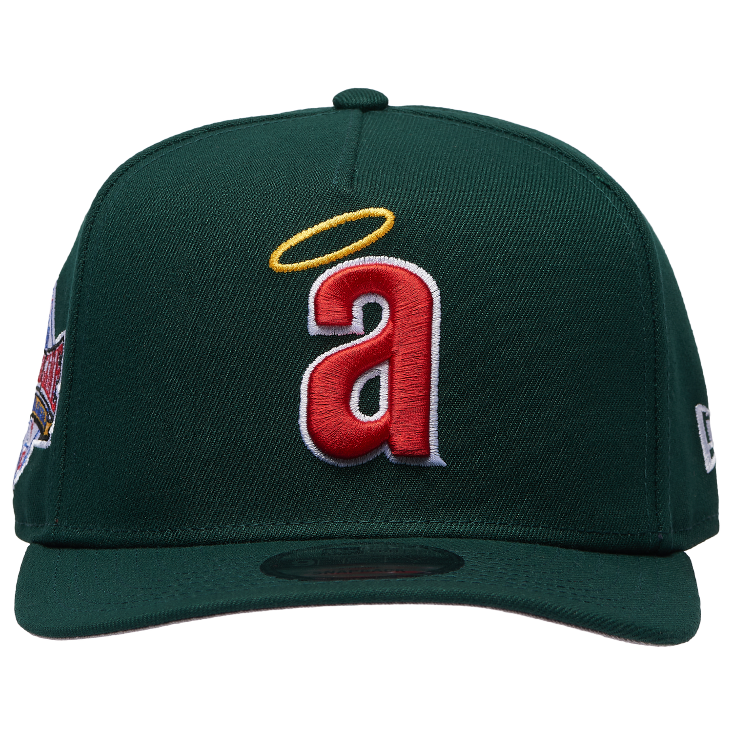 New Era 9FIFTY A-Frame MLB Curve Cap - Men's - Green/Green (71024783)