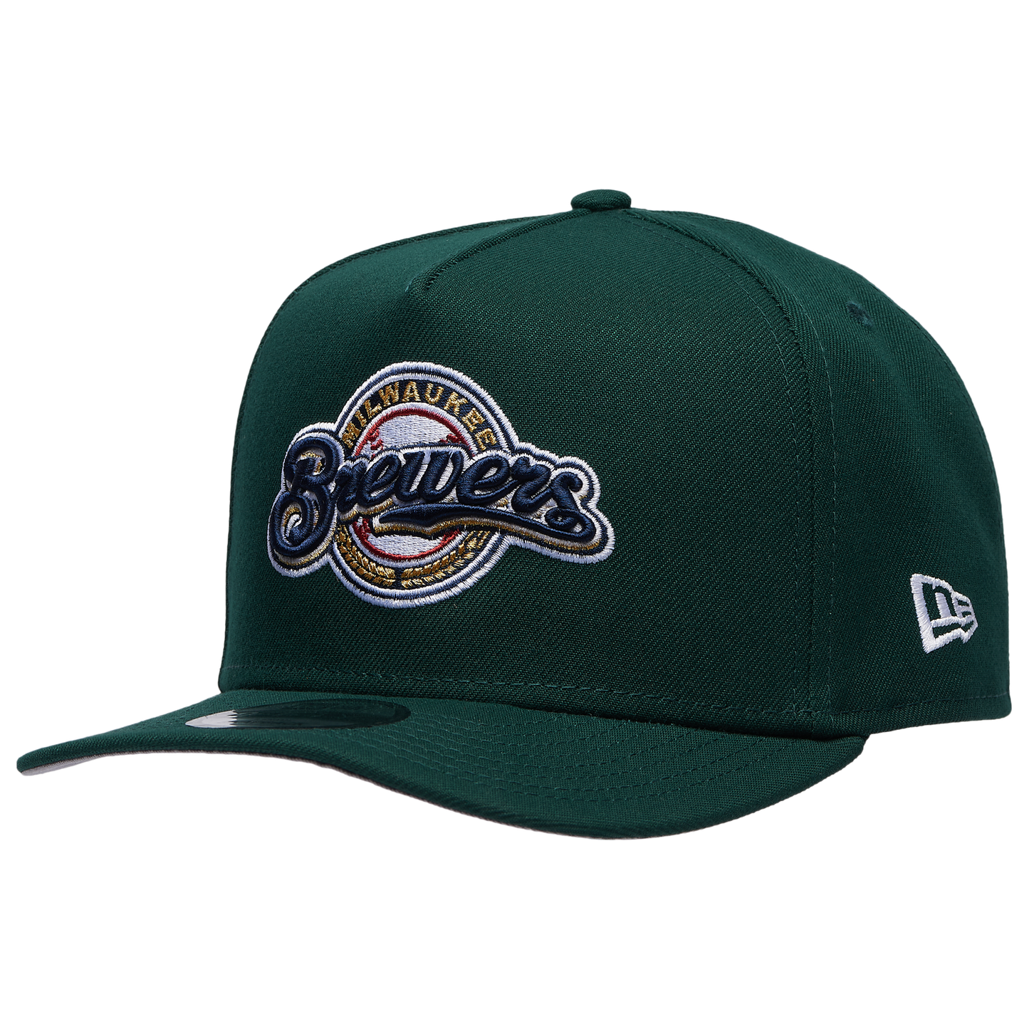 New Era 9FIFTY A-Frame MLB Curve Cap - Men's - Green/Green (71024787)