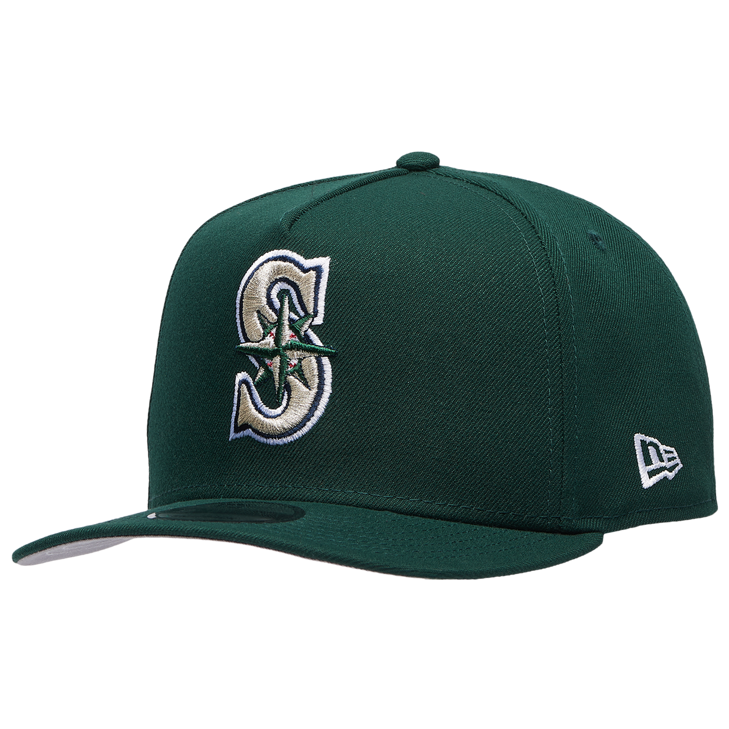 New Era 9FIFTY A-Frame MLB Curve Cap - Men's - Green/Green (71024800)
