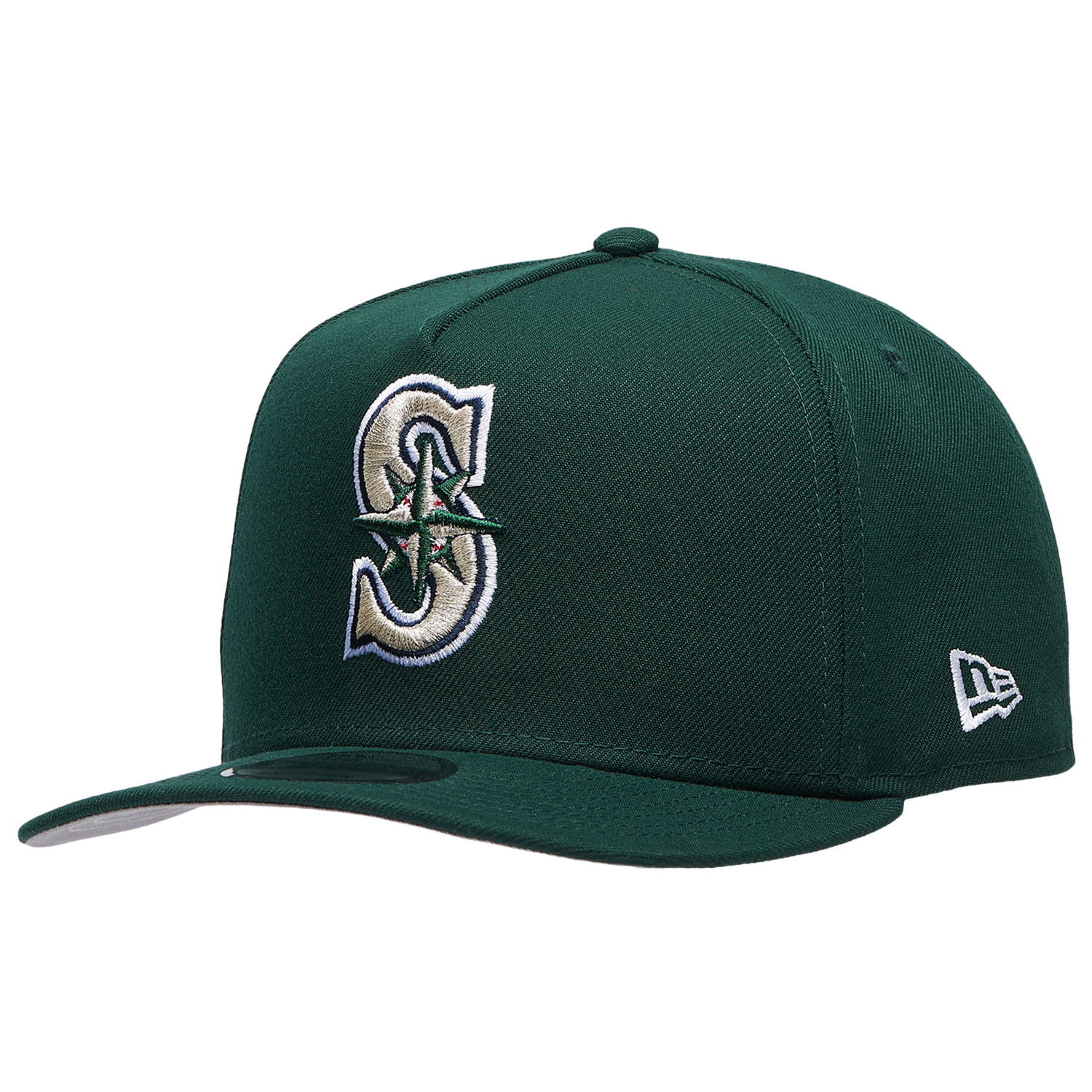 New Era 9FIFTY A-Frame MLB Curve Cap - Men's - Green/Green (71024800)