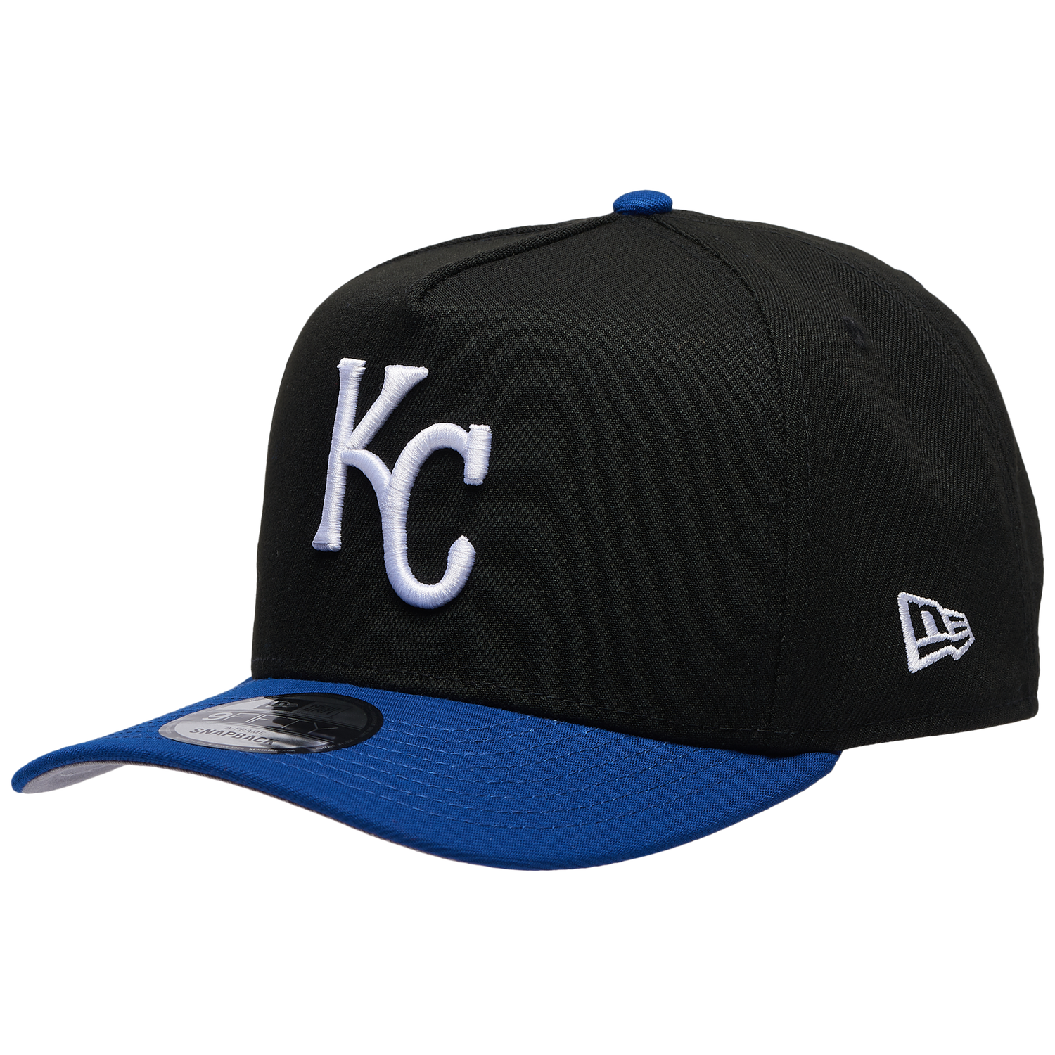 New Era 9FIFTY A-Frame MLB Curve Cap - Men's - Black/Black (71025022)